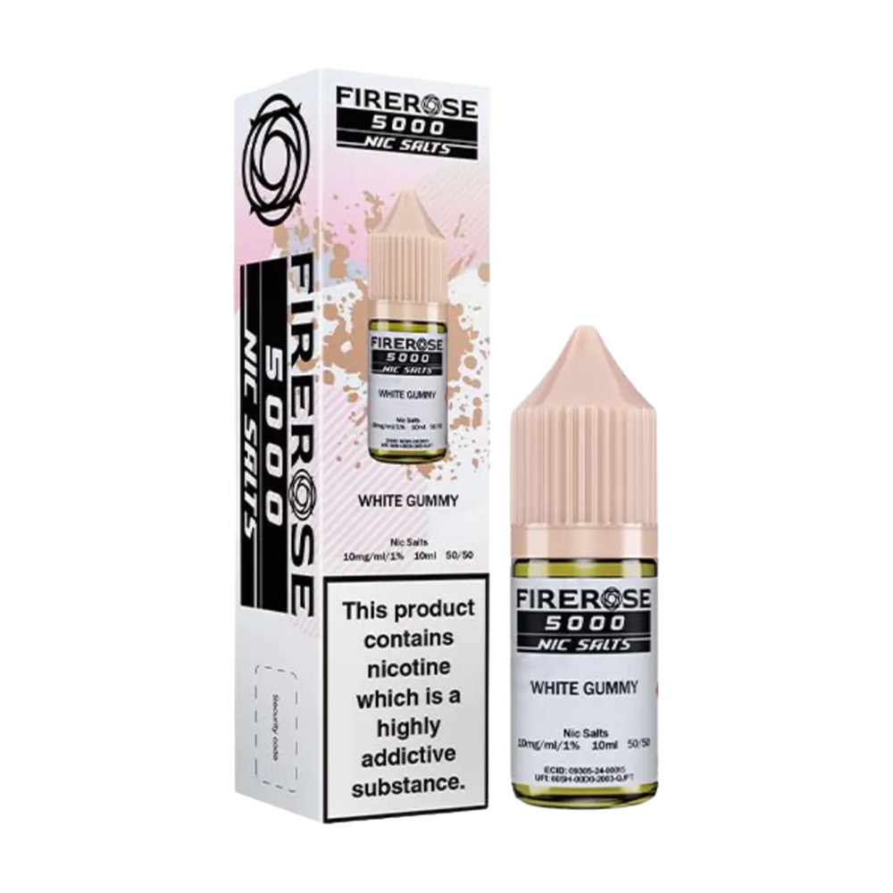 elux firerose 5000 nic salt white gummy