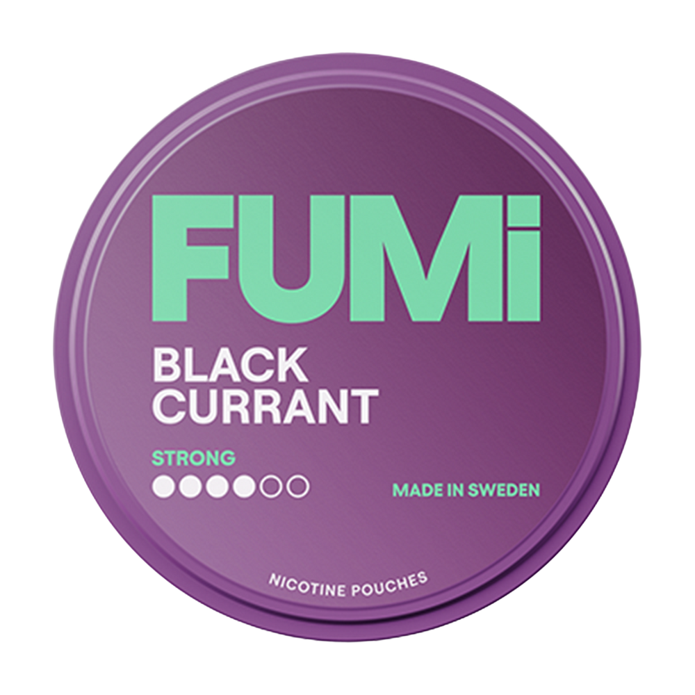 Blackcurrant FUMI Nicotine Pouches strong