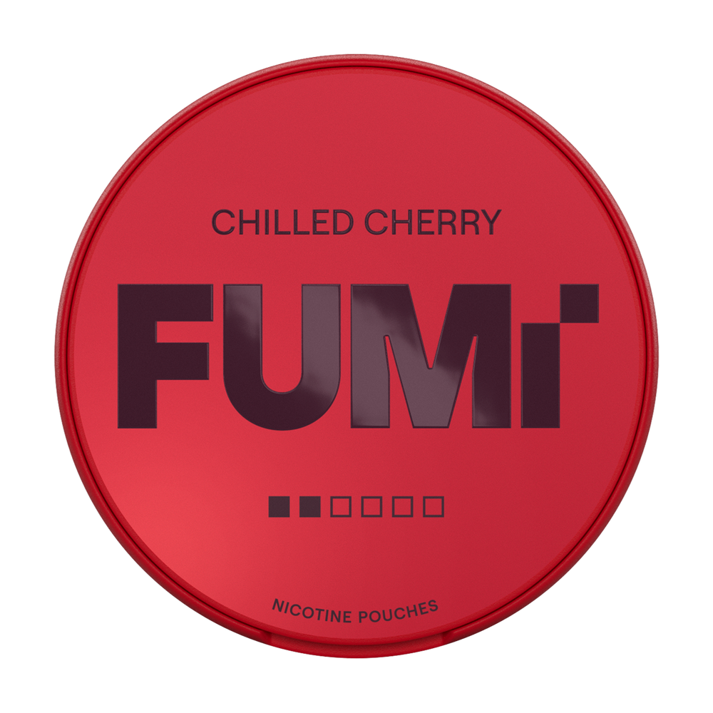 fumi chilled cherry nicotine pouches