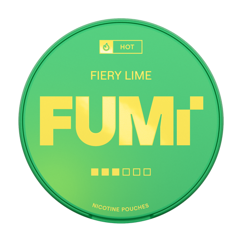 fumi fiery lime 8mg nicotine pouches