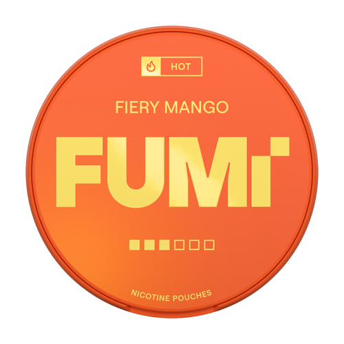 fumi fiery mango nicotine pouches 8mg