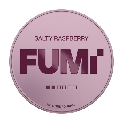 fumi salty raspberry nicotine pouches 4mg