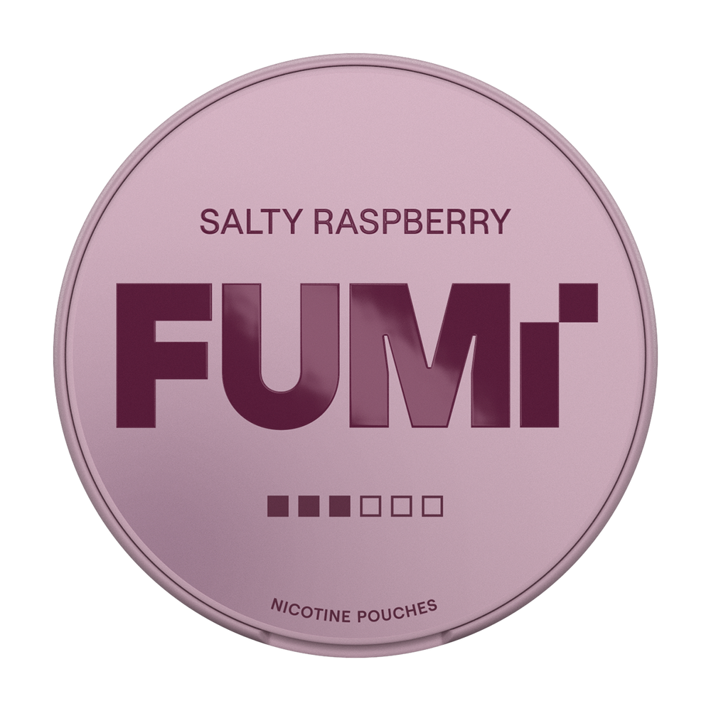 Salty Raspberry FUMI Nicotine Pouches