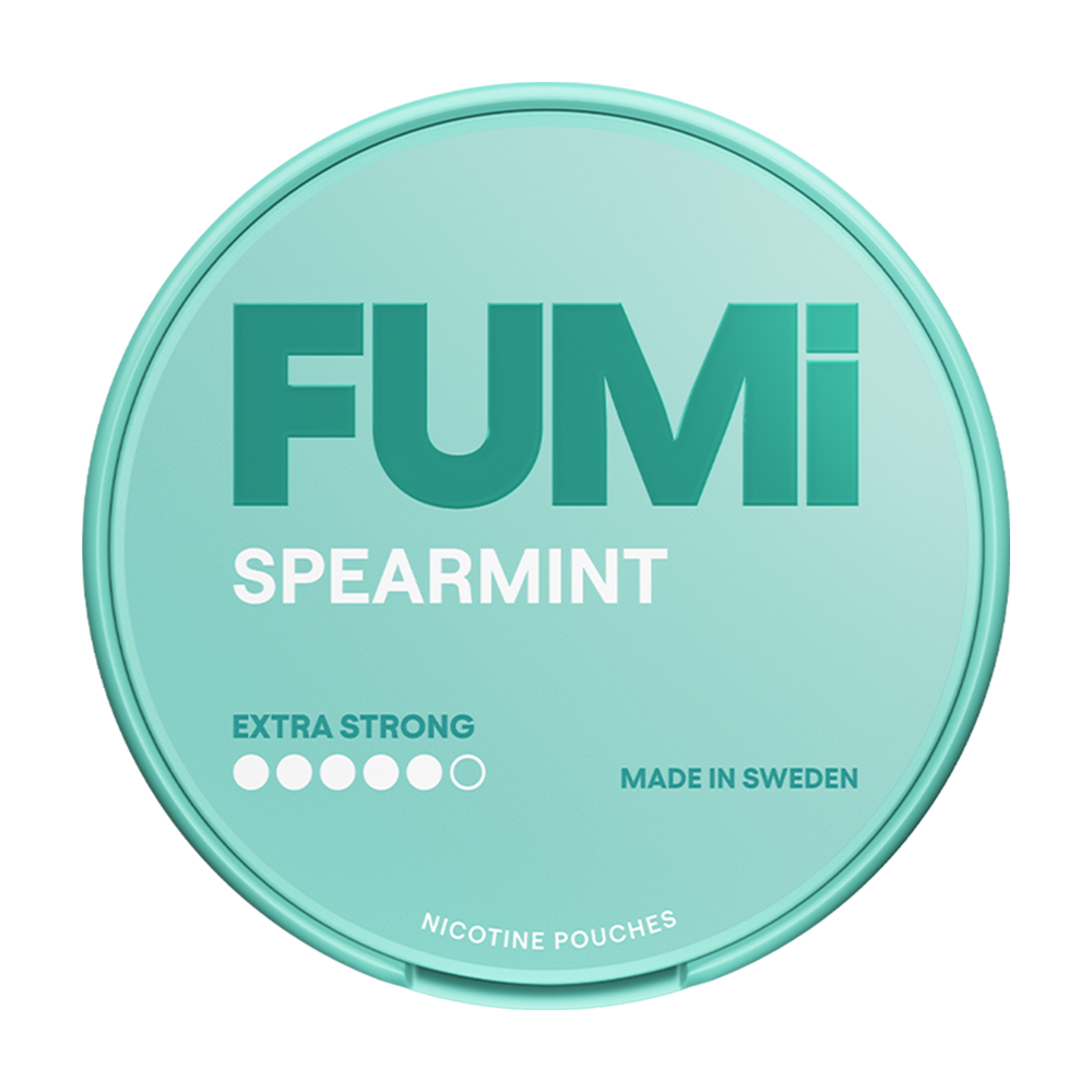 Spearmint FUMI Nicotine Pouches extra strong