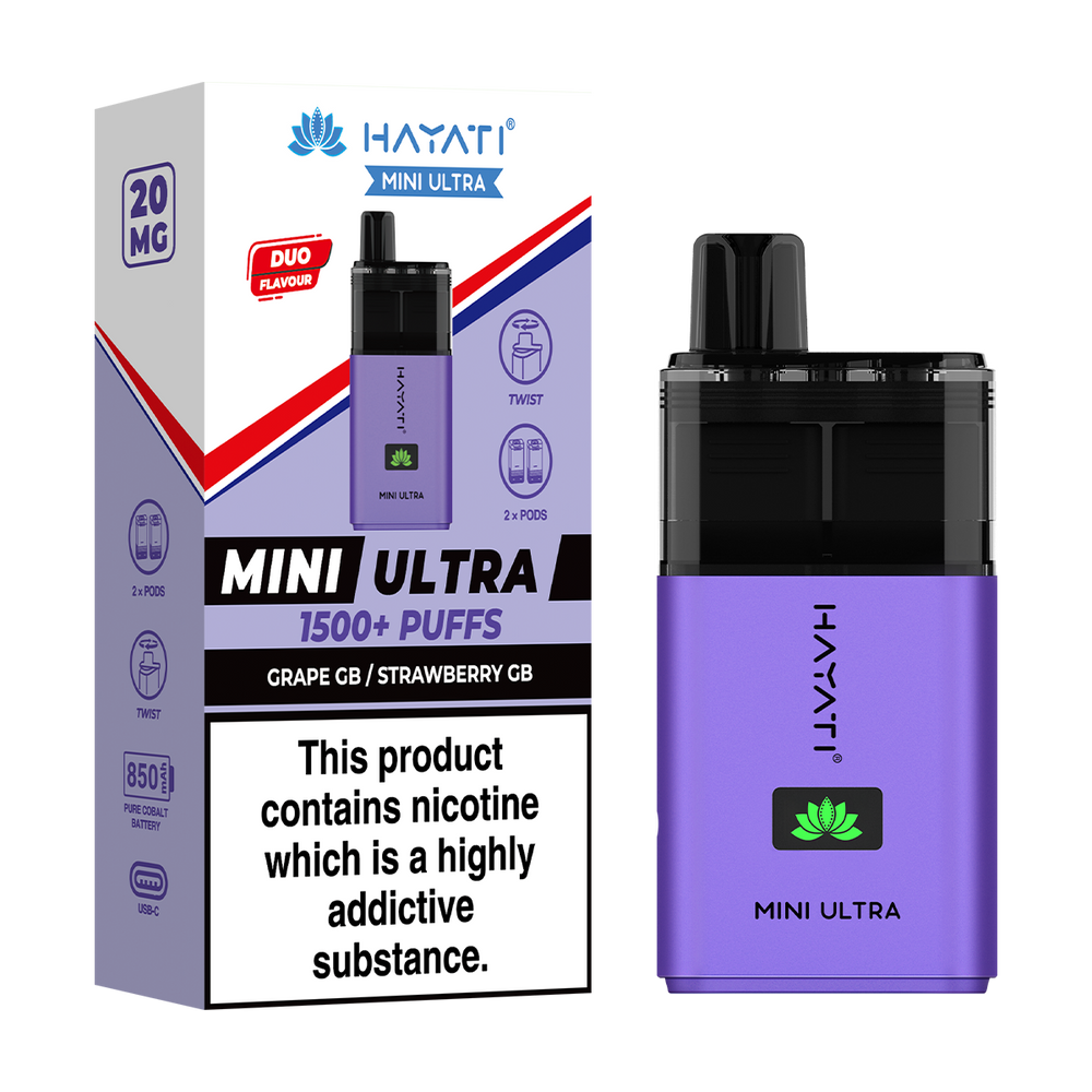 Hayati Mini Ultra Kit | Prefilled Pod Kit | MTL Vaping Vape Shop Hayati Mini Ultra Kit | Prefilled Pod Kit | MTL Vaping Vape Shop