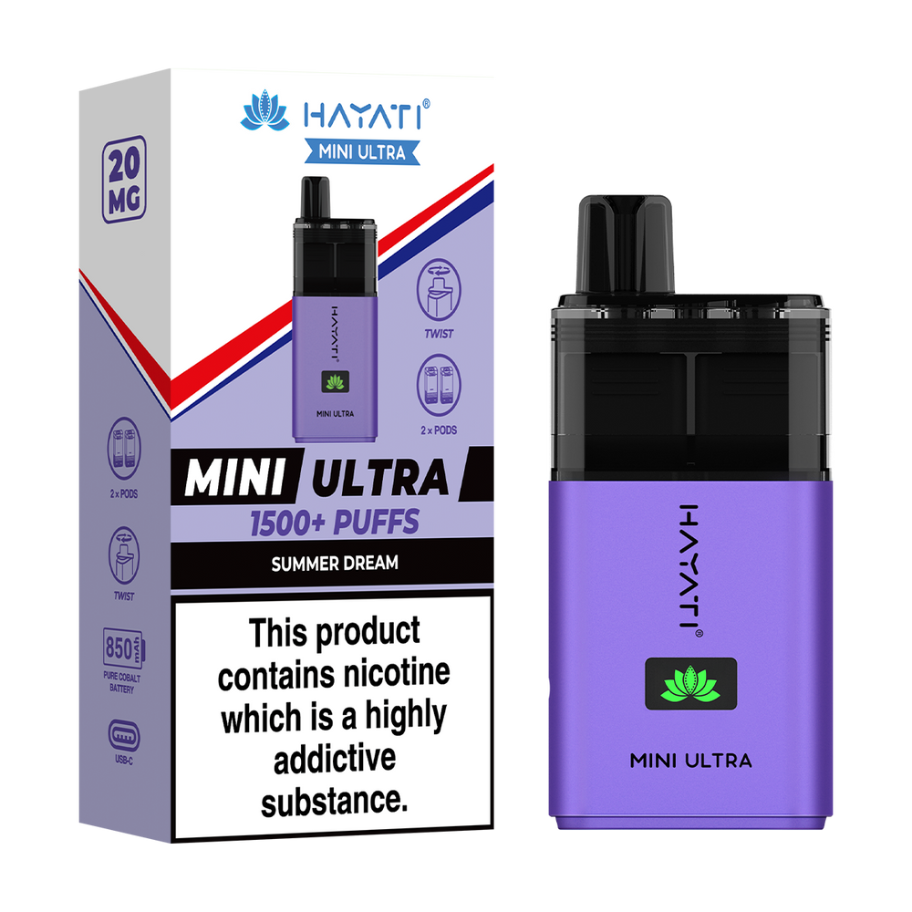 Hayati Mini Ultra Kit | Prefilled Pod Kit | MTL Vaping Vape Shop Hayati Mini Ultra Kit | Prefilled Pod Kit | MTL Vaping Vape Shop