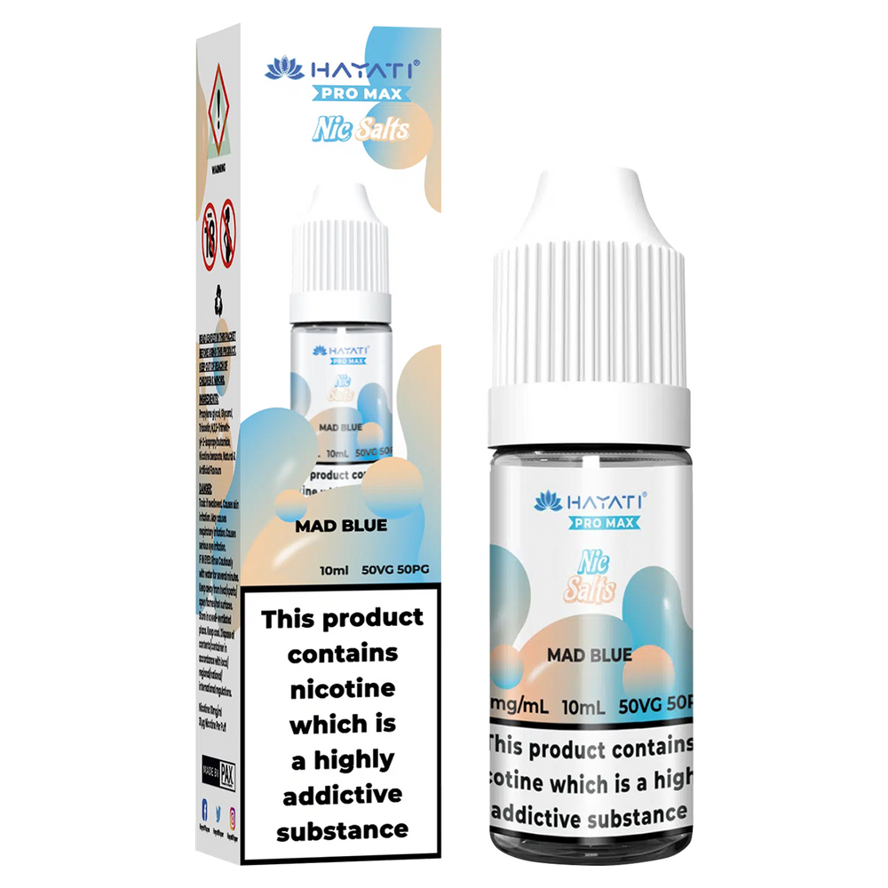 Mad Blue Nic Salt by Hayati Pro Max 10ml