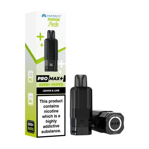 hayati pro max plus pods lemon and lime