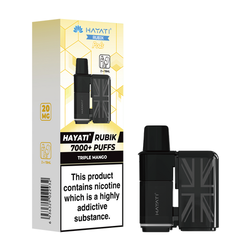 hayati rubik 7000 refill pods triple mango