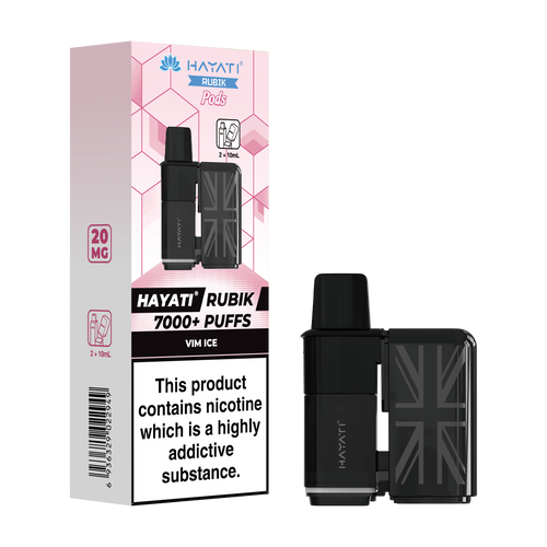 hayati rubik 7000 refill pods vim ice