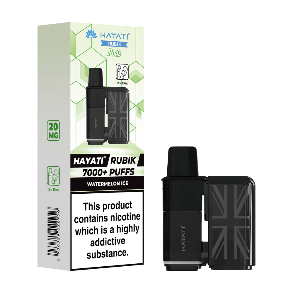 hayati rubik 7000 refill pods watermelon ice