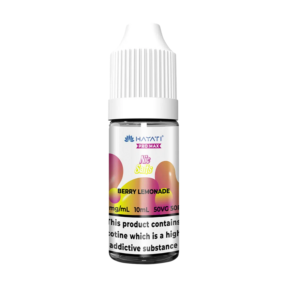 hayati pro max nic salts berry lemonade