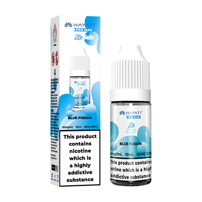 hayati pro max nic salts blue fusion
