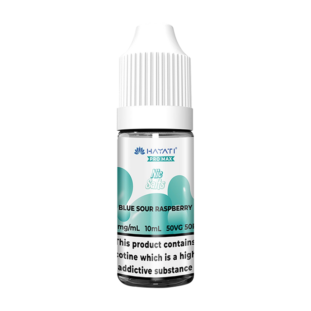hayati pro max nic salts blue sour raspberry