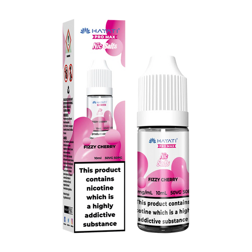 hayati pro max nic salts fizzy cherry