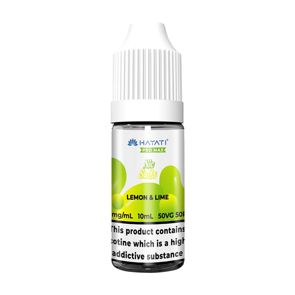 hayati pro max nic salts lemon lime
