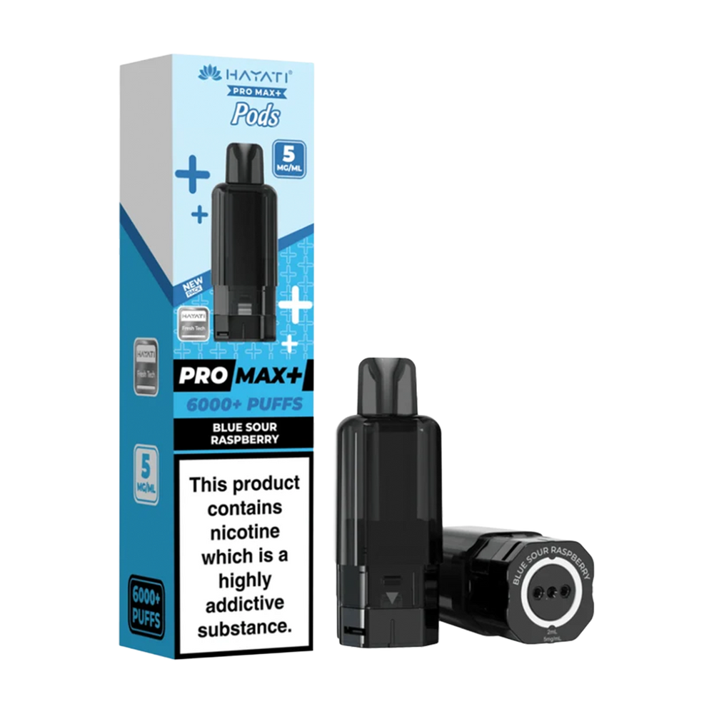 Blue Sour Raspberry Hayati Pro Max+ Refill Pack