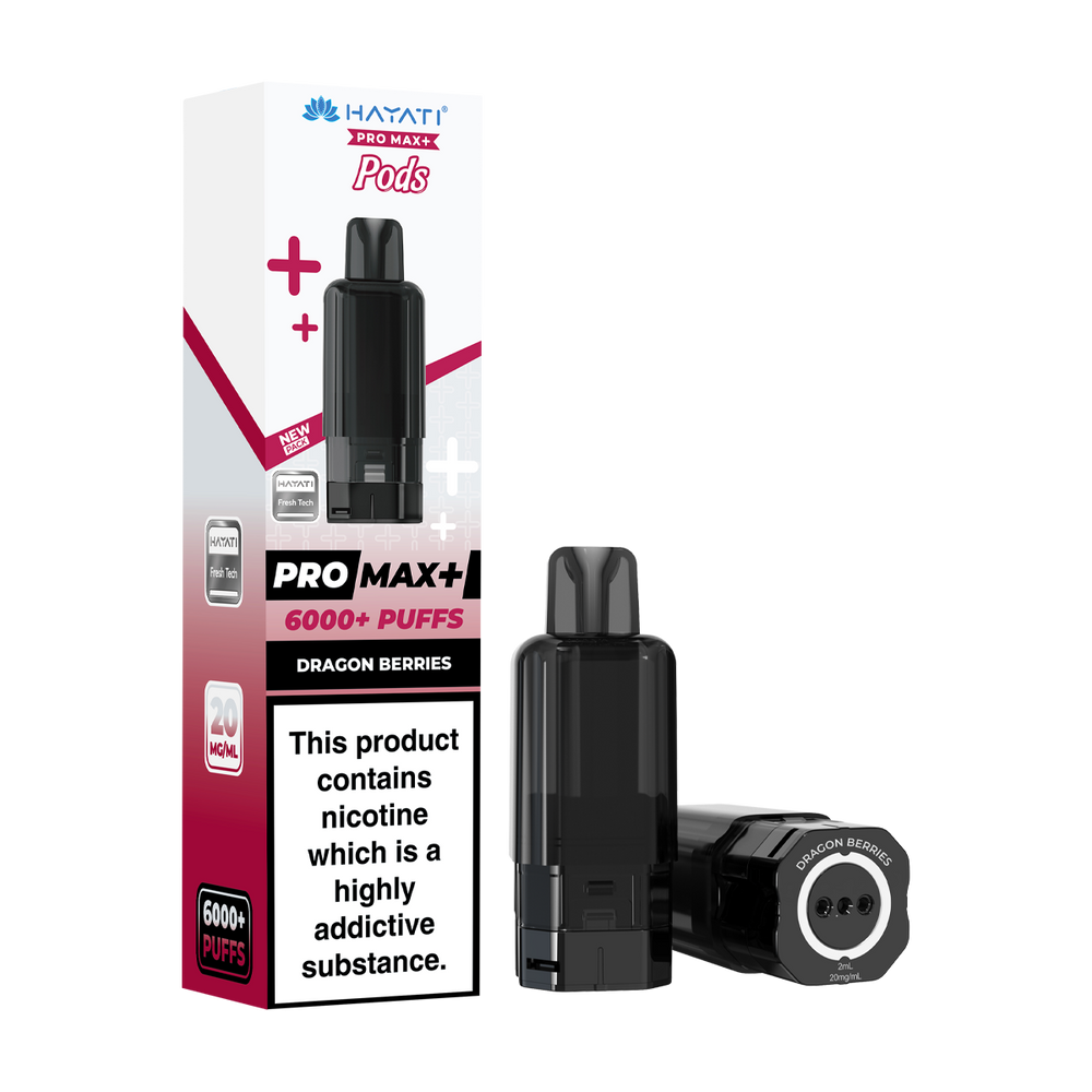 hayati pro max plus 6000 pods dragon berries