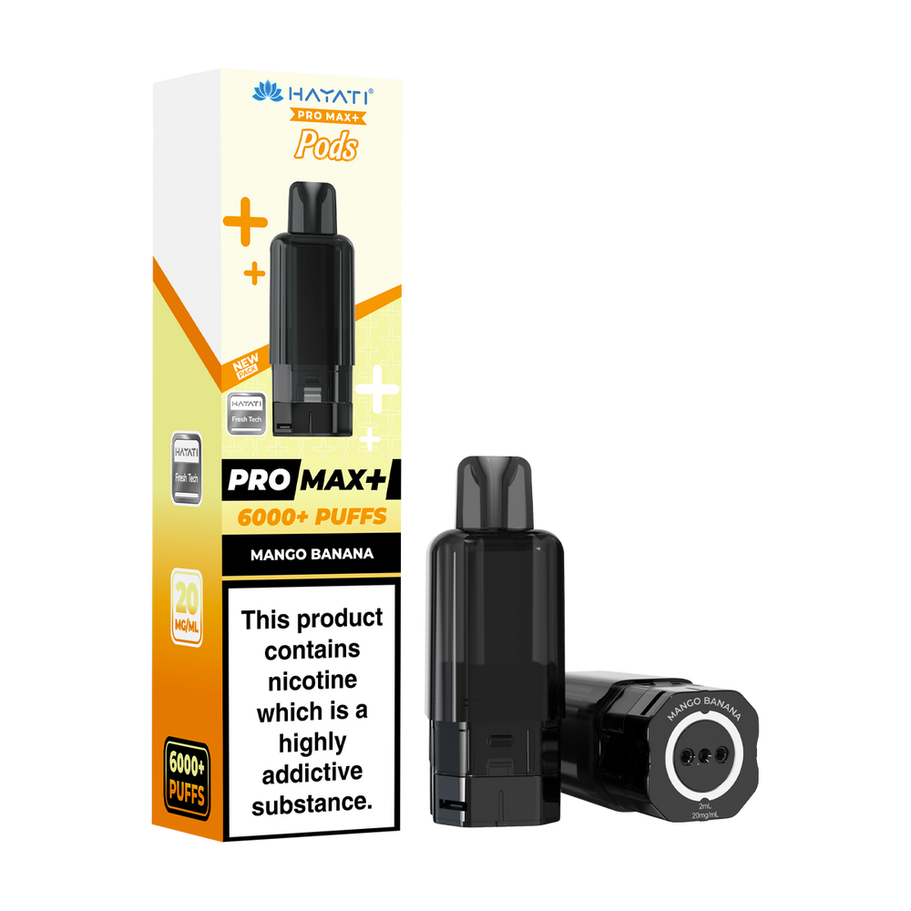 hayati pro max plus 6000 pods mango banana