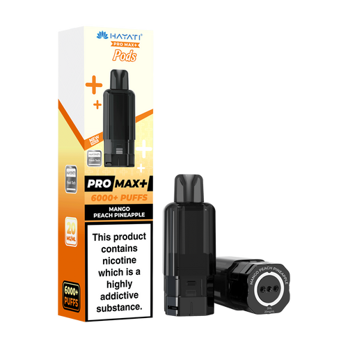 hayati pro max plus 6000 pods mango peach pineapple