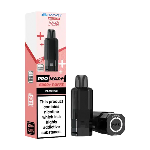 hayati pro max plus 6000 pods peach gb