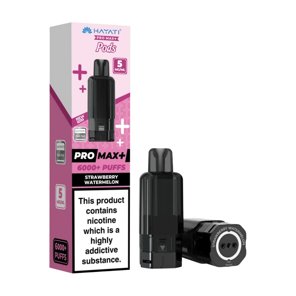 Strawberry Watermelon Hayati Pro Max+ Refill Pack