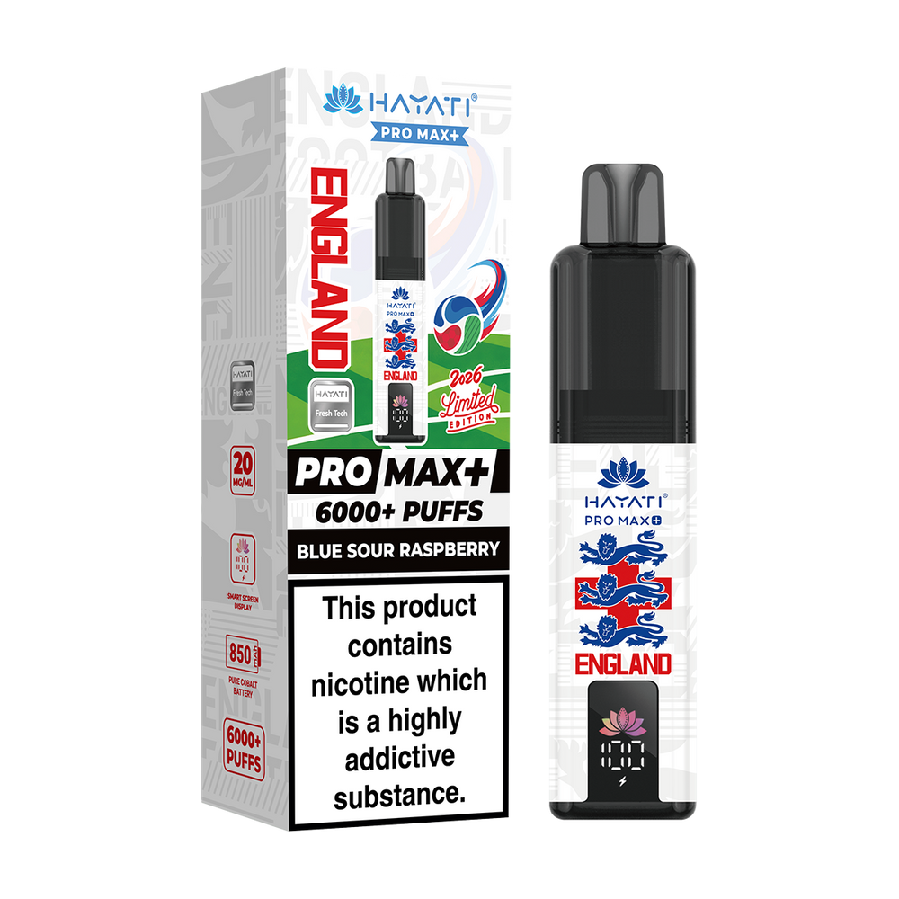 Hayati Pro Max+ 6K World Cup Edition - England