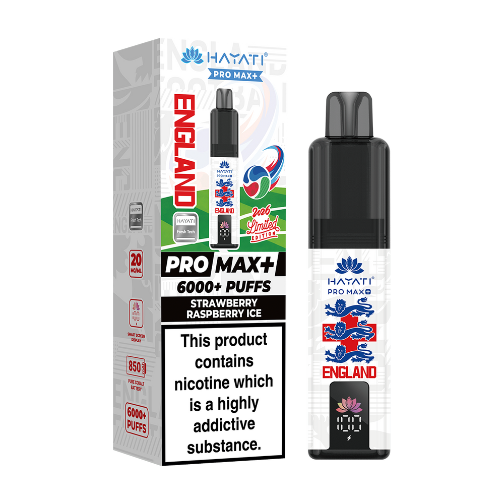 Hayati Pro Max+ 6K World Cup Edition - England