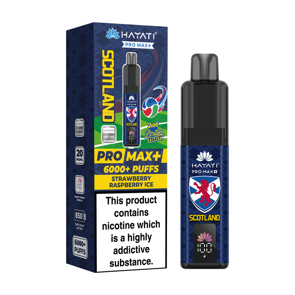 Hayati Pro Max+ 6K World Cup Edition - Scotland