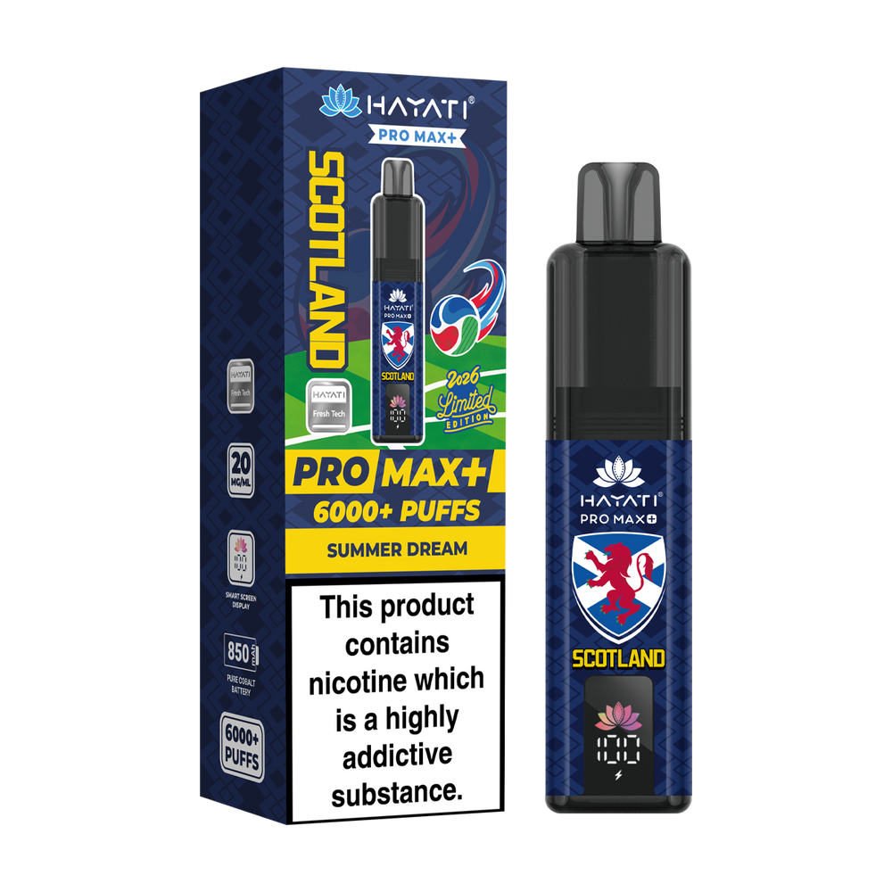 Hayati Pro Max+ 6K World Cup Edition - Scotland