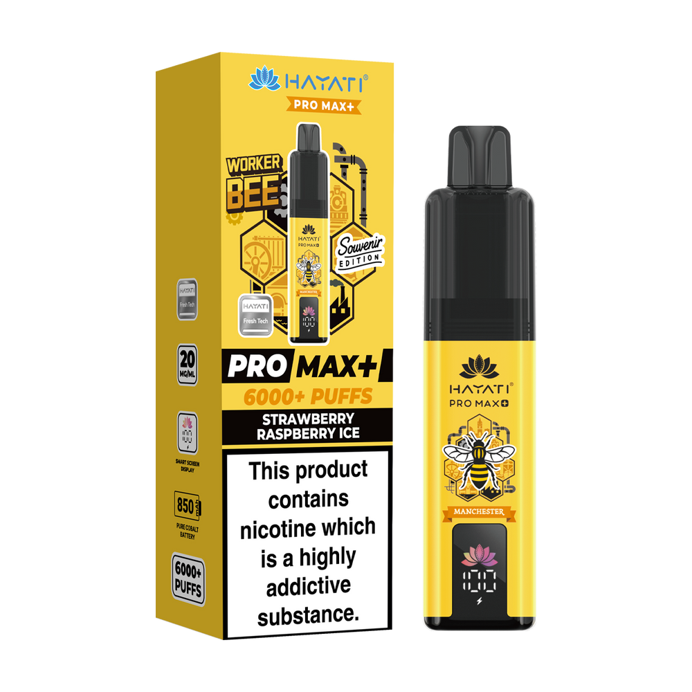 Hayati Pro Max Plus 6000 Manchester Souvenir Edition