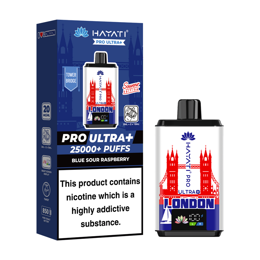 clearomizer 88 vape Hayati Pro Ultra Plus 25000 London Souvenir Edition