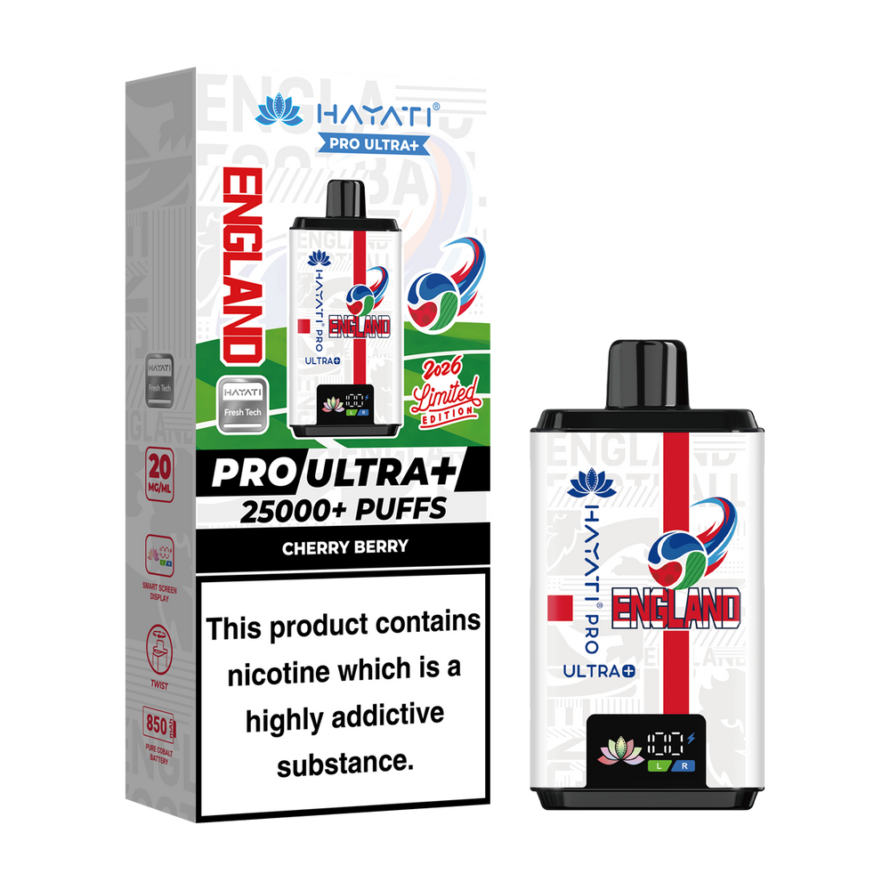 Hayati Pro Ultra+ 25K World Cup Edition - England