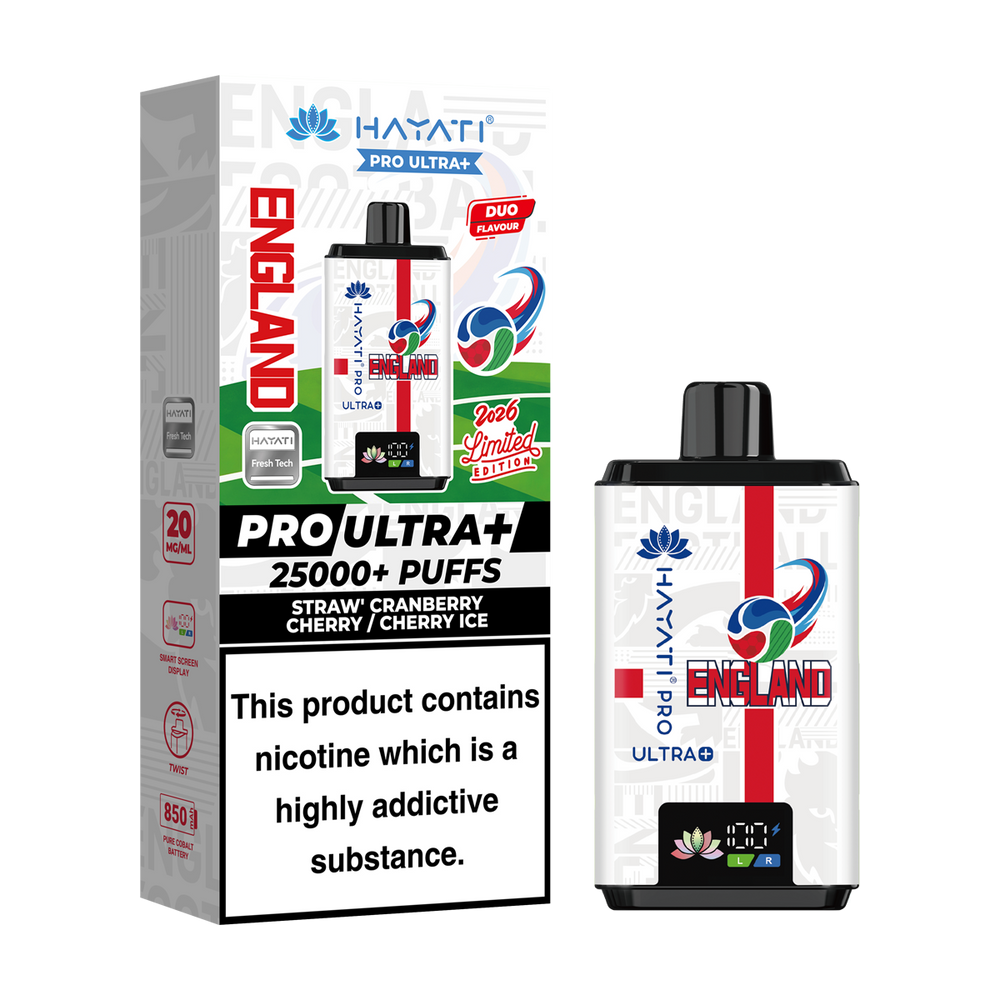 Hayati Pro Ultra+ 25K World Cup Edition - England