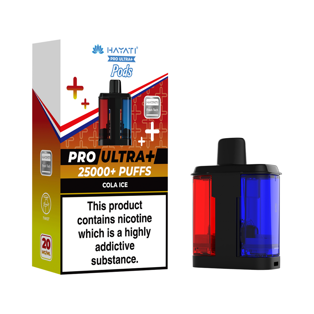 hayati pro ultra plus pods cola ice