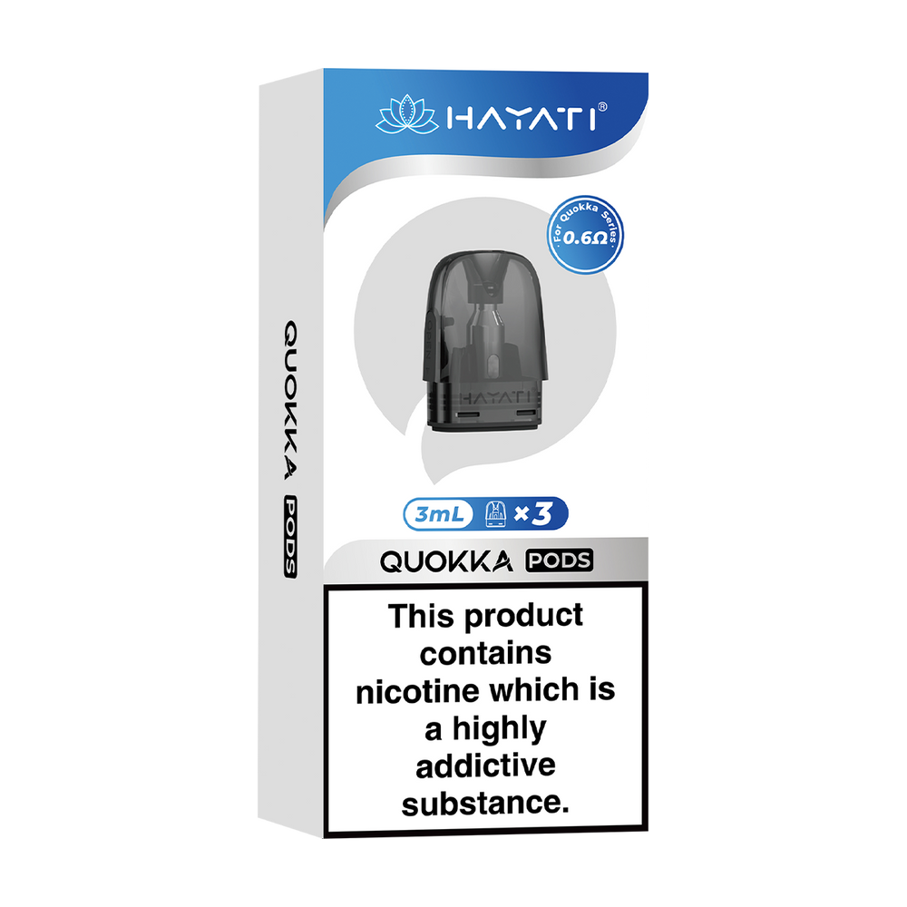 hayati quokka pods 3mL 0.6ohms