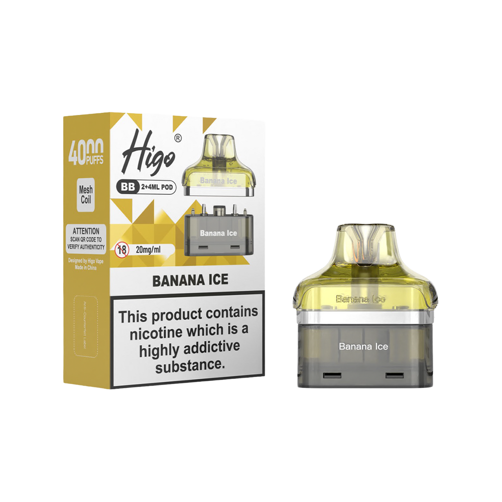 Higo BB 4000 Refill Pack banana ice