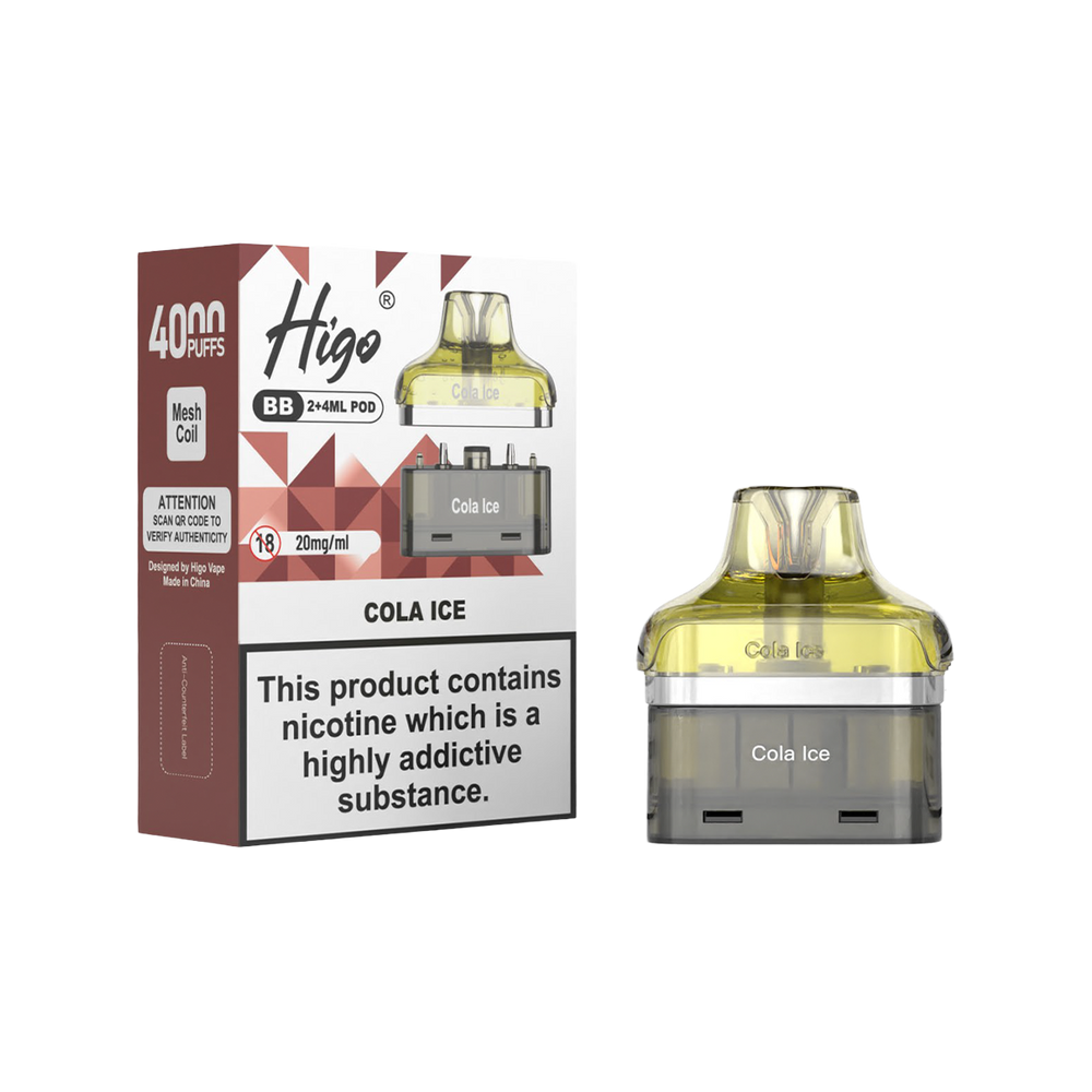Higo BB 4000 Refill Pack cola ice