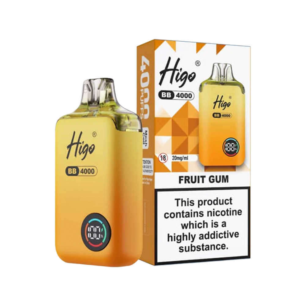 Higo BB 4000 Vape Kit fruit gum
