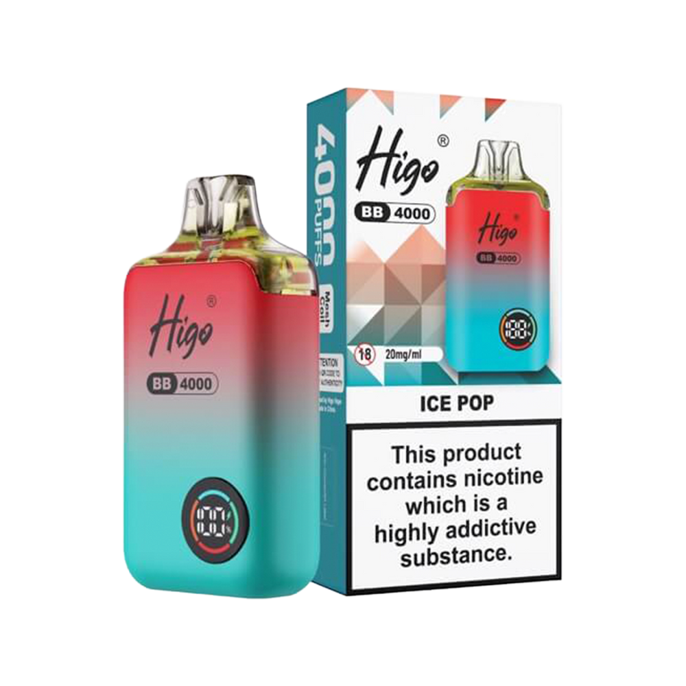 Higo BB 4000 Vape Kit ice pop