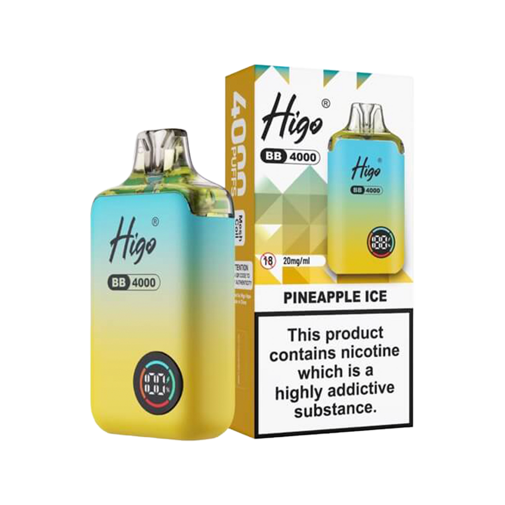 Higo BB 4000 Vape Kit | MTL | Prefilled Pod Vape Shop Higo BB 4000 Vape Kit | MTL | Prefilled Pod Vape Shop