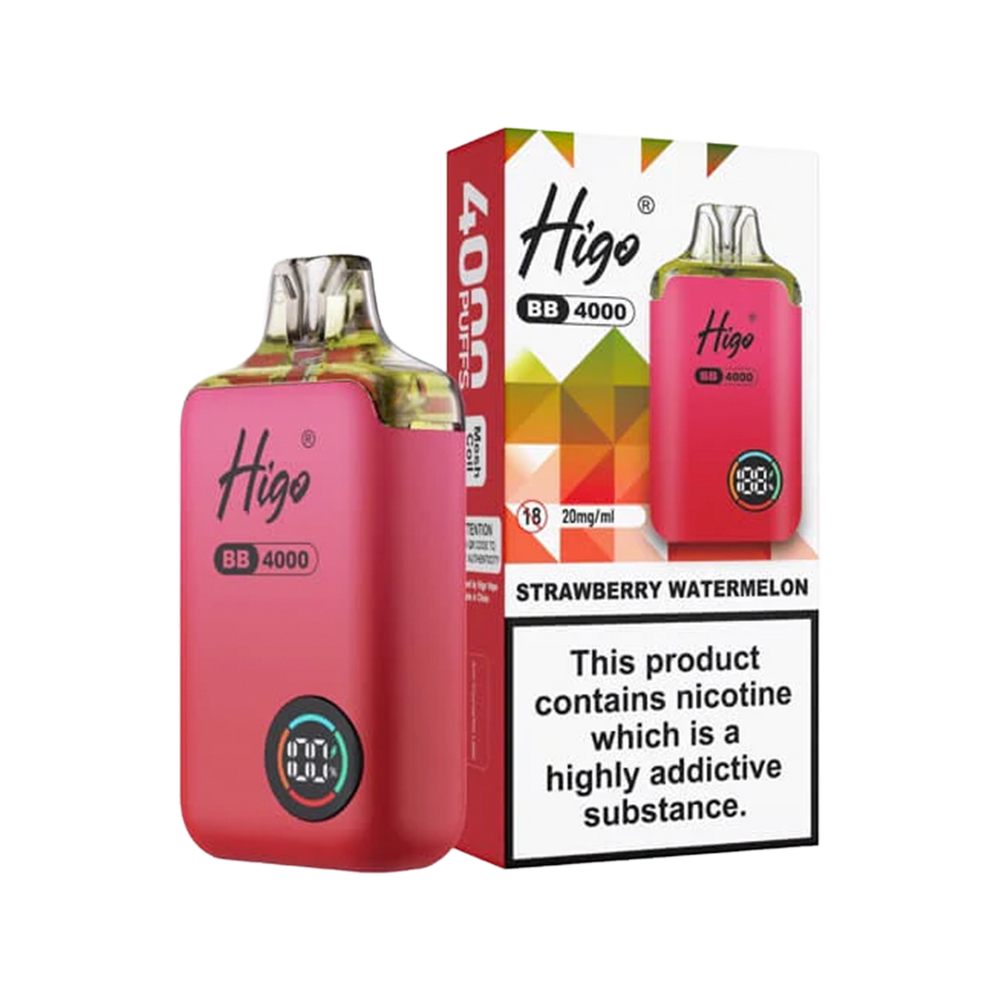 Higo BB 4000 Vape Kit strawberry watermelon