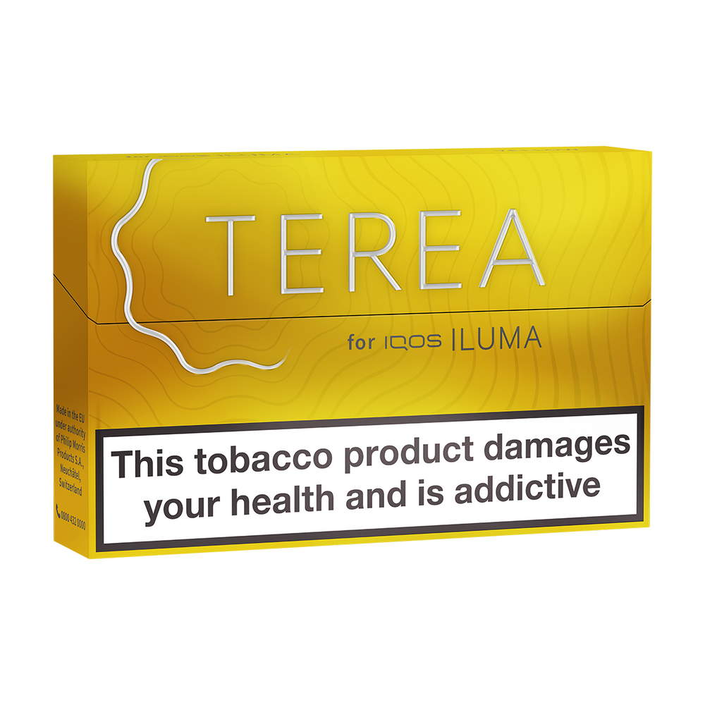 Yellow Terea for IQOS ILUMA, Pack of 20