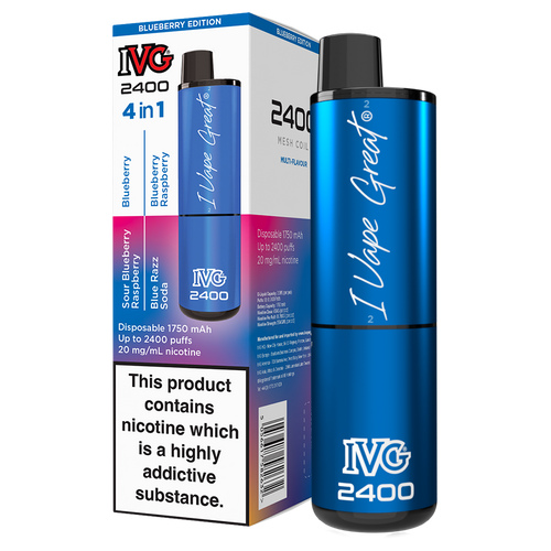 Blueberry Edition IVG 2400 Disposable Device