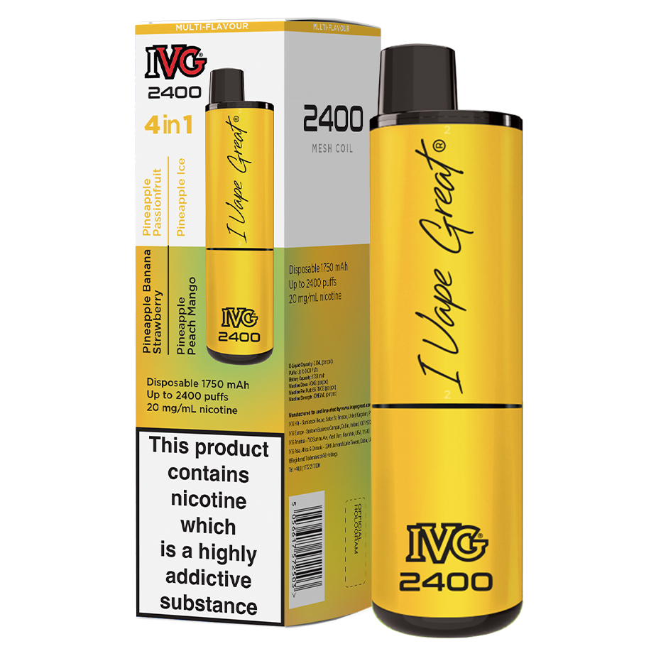 Pineapple Edition IVG 2400 Disposable Device
