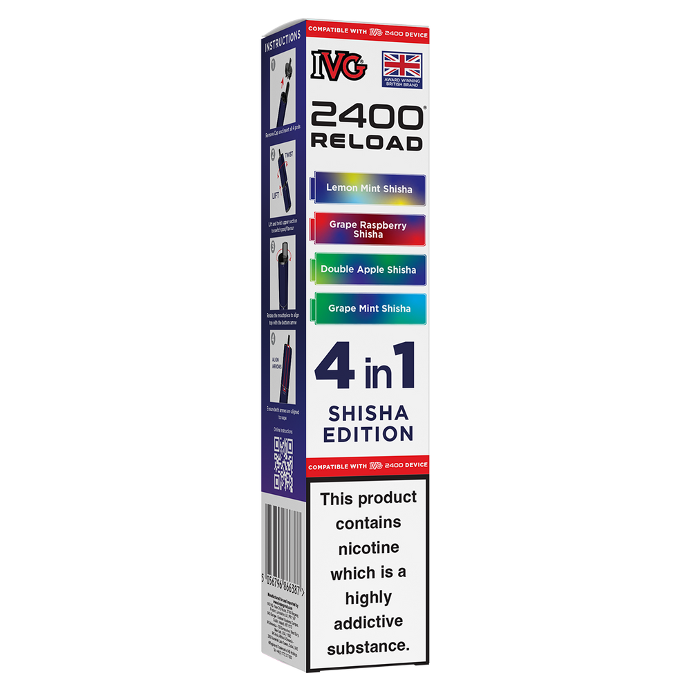 Shisha Edition IVG 2400 Refill Pods Vape Shop Shisha Edition IVG 2400 Refill Pods Vape Shop
