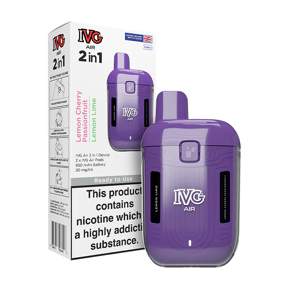 elfbar nachfüll pod läuft aus IVG Air 2 in 1 Vape Kit