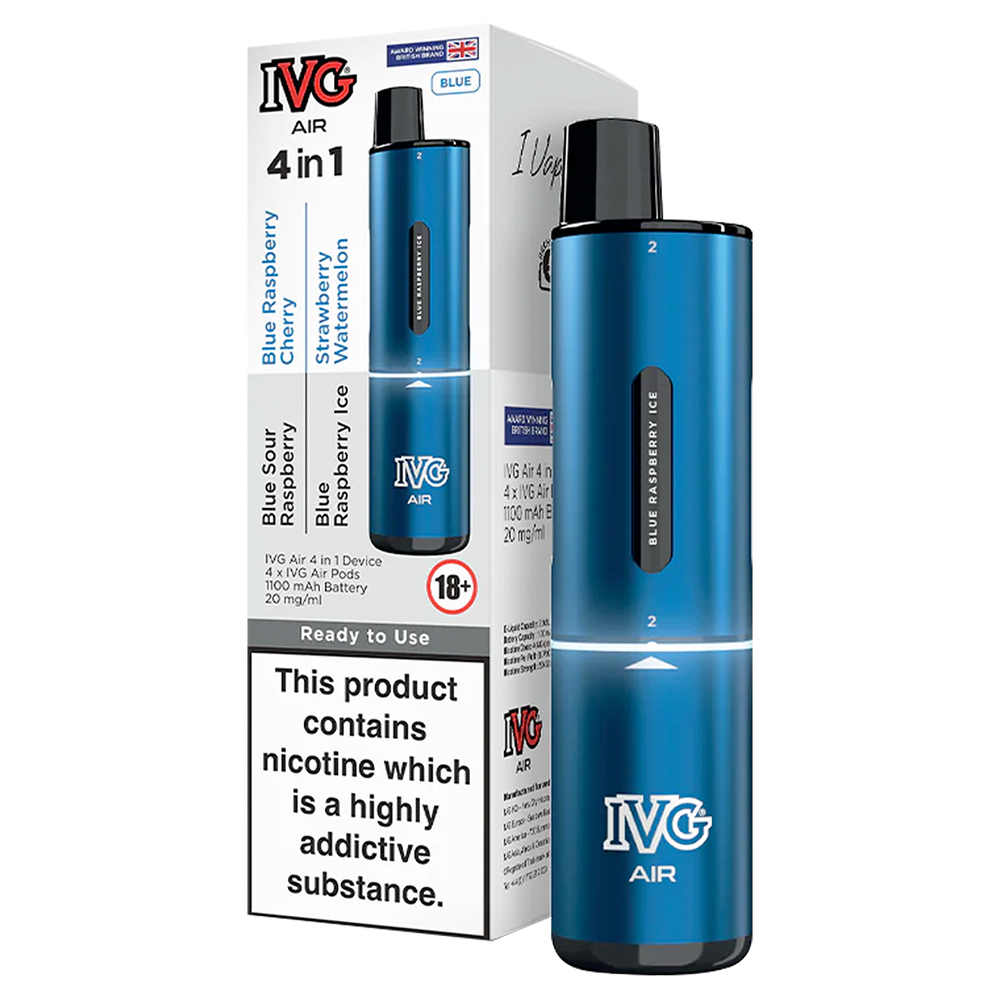 Black Edition IVG Air 4 in 1 Vape Kit