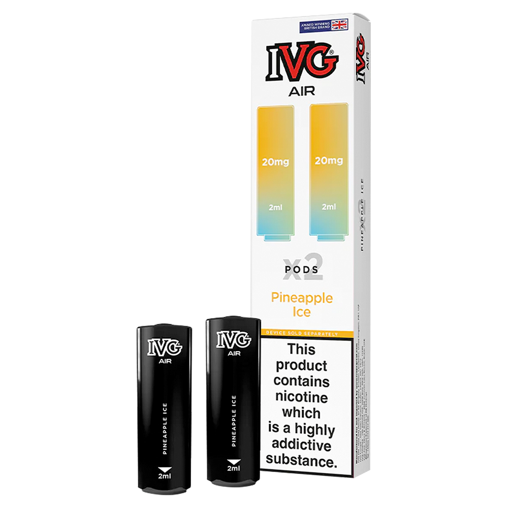 Pineapple Ice IVG Air Replacement Pods – Vape Shop