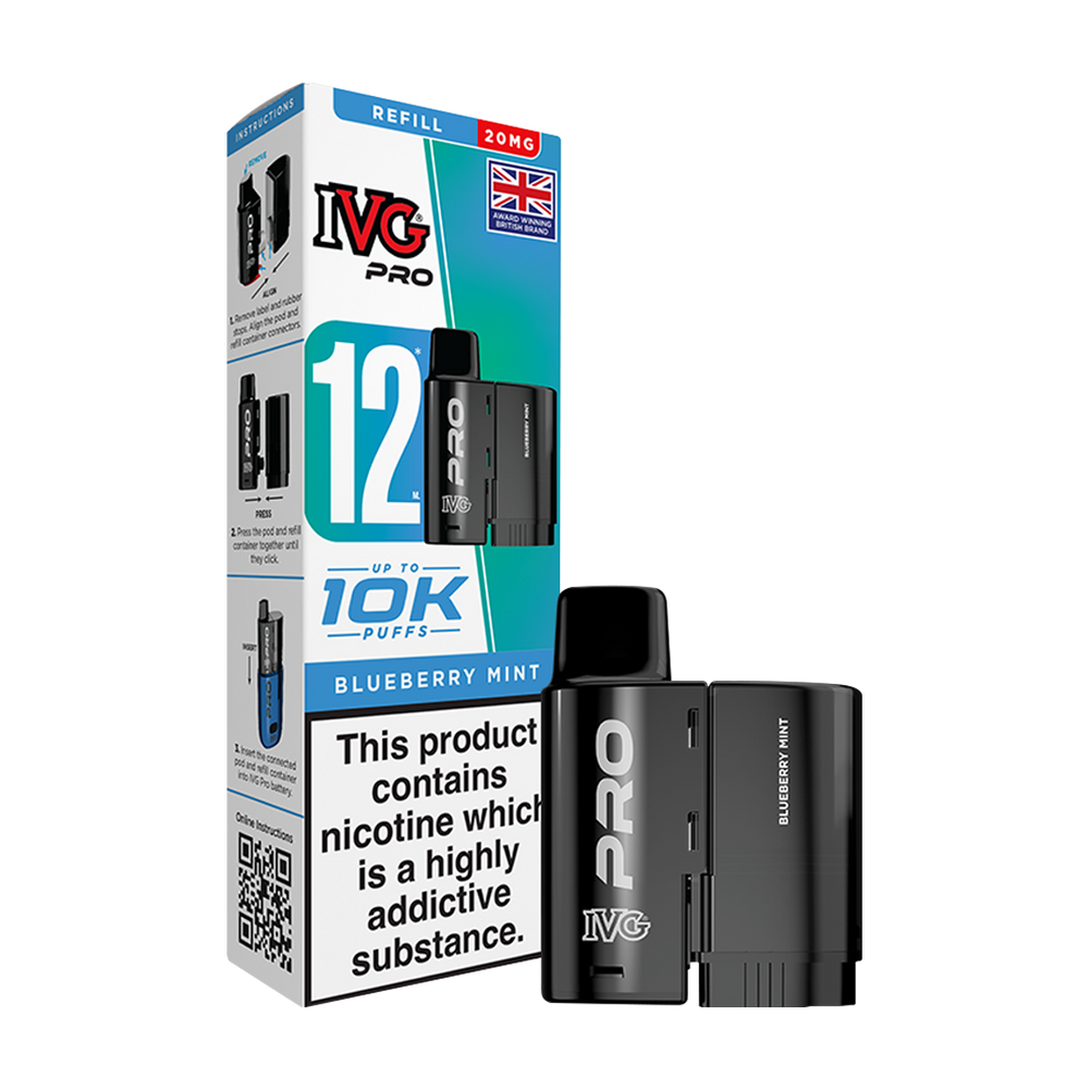 ivg pro 12 refill box thumbnail blueberry mint